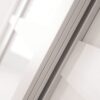 Graphite Shaker Sliding Wardrobe Doors - 2 Door Grey Mirror - Made To Measure Sliding Doors SpacePro 