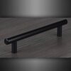 T-Bar Black Cupboard Door Handle M4TEC Ballater D5 Cabinet Knobs & Handles M4TEC 